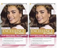 EXCELLENCE 5 CASTAÑO CLARO (Confezione da 2)