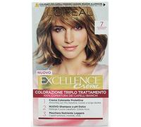 L'Oréal Paris Excellence Colorazione Permanente 7 Biondo Triplo Trattamento