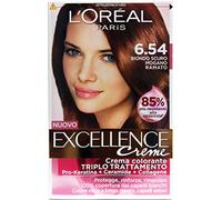 EXCELLENCE Crema Colorante Biondo Scuro Mogano 6.54 40 Ml