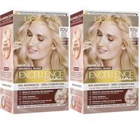 Excellence Creme Universal Nudes Tinte 10U-Lightest Blonde (Confezione da 2)