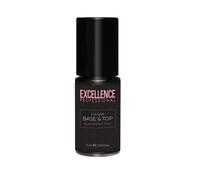 Excellence Professional, Gel Polish Color Base&Top Gum Effect 3 in 1, Colore Rosa, Ricostruisce, Colora e Lucida le Unghie, Manicure Completa, 5 ml