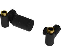 Excellent Caldo valvola termostatica a tre vie nero GREX.CA10.L.TTG.BL