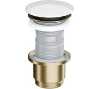 Excellent Design tappo per lavabo bianco-oro ARIN.1485.K.01.WHGB