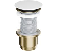 Excellent Design tappo per lavabo bianco-oro ARIN.1485.K.01.WHMGB