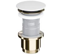 Excellent Design tappo per lavabo bianco-oro ARIN.1485.K.02.WHGL