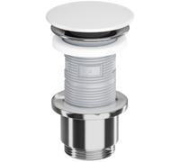 Excellent Design tappo per lavabo cromo-bianco ARIN.1485.K.02.WHCR