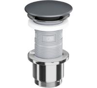 Excellent Design tappo per lavabo cromo-nero ARIN.1485.K.01.GRMCR