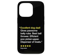 Excellent Dog Dad 5 Stars - Divertente amante dei cani Custodia per iPhone 13 Pro
