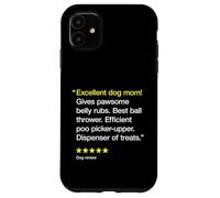 Excellent Dog Mom 5 Stars - Simpatico amante dei cani Custodia per iPhone 11