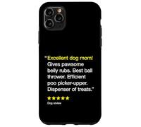 Excellent Dog Mom 5 Stars - Simpatico amante dei cani Custodia per iPhone 11 Pro Max
