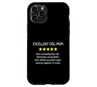 Excellent Dog Mom 5 stelle - Bella e carina amante dei cani Custodia per iPhone 11 Pro