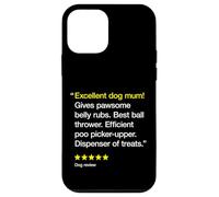 Excellent Dog Mum 5 Stars - Simpatico amante dei cani divertente Custodia per iPhone 12 mini