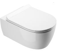 Excellent Doto vaso wc con copriwater a discesa lenta sospeso senza brida con scarico a vortice bianco lucida CEEX.1403.545.WH