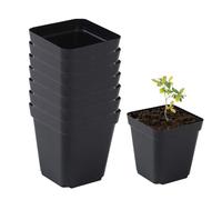 Excellent Durability: Our pots for seedlings are made of sturdy soft material that is not easy to deform or break. They are reusable and have a long service life, making them ideal for growing healthy