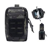 EXCELLENT ELITE SPANKER Marsupio Tattico EDC Sacchetti di Utilità Molle Custodia per Telefono Marsupio Porta Attrezzi per Accessori Molle (Nero Multicam)