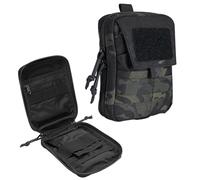 EXCELLENT ELITE SPANKER Molle Admin Pouch Borsa per Strumenti di Utilità Militare EDC Molle Pouchs Gadget Waist Bags (Multicam Black)