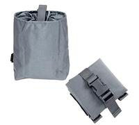 EXCELLENT ELITE SPANKER Molle Dump Pouch Pieghevole Tasca con Scomparto Dump Pouch Tasche tattiche Esterne per la Raccolta dei rifiuti(Grigio)