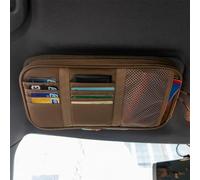 EXCELLENT ELITE SPANKER Organizer tattico parasole per auto, multifunzione, in nylon, con tasca multipla (COB)