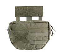 EXCELLENT ELITE SPANKER Tattico Molle Marsupio Admin Borsa portautensili in nylon Marsupio Molle tattico(Verde oliva)