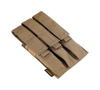 EXCELLENT ELITE SPANKER Top Aperto Singolo/Doppio/Triplo Portacaricatori Tattica Molle MP7 Magazin Tasche (Triple-Braun)