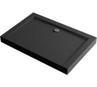 Excellent Forma piatto doccia rettangolare 100x80 cm nero BREX.1403.100.080.BLC