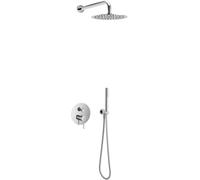 Excellent Pi set doccia da incasso con soffione cromo AREX.SET.1247CR