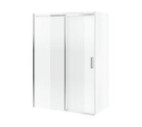 Excellent Rols parete doccia 100 cm cromo lucida/vetro trasparente KAEX.2606.1000.LP