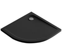 Excellent Sense X piatto doccia semicircolare 100x100 cm nero BREX.1404100100BLN