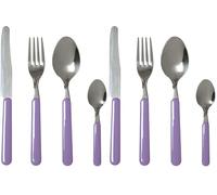 Excelsa 48516 Servizio 24 Posate, Lilla, 9 x 9 x 24 cm (Confezione da 2)