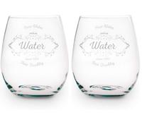 Excelsa 61464 Set Bicchieri Acqua, Vetro, Trasparente, 6 bicchieri (Confezione da 2)