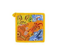 Excelsa Aboriginal Presina da Cucina, Cm. 20 x 20, Fodera 100% Cotone, Imbottitura in Poliestere