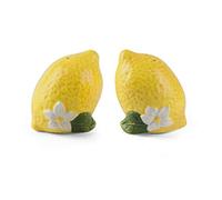 Excelsa Amalfi Set Sale e Pepe, Ceramica, Giallo, 2 Pezzi