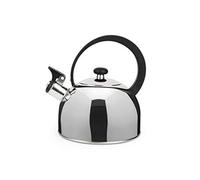 Excelsa Arco Bollitore con Fischietto 2 Litri, Acciaio Inox, Argento