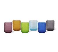 Excelsa Aurora Set 6 Bicchieri Multiuso, Vetro