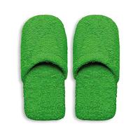 Excelsa Bagno Caldo Pantofole Da Uomo, Spugna, Verde, 30x12x5 cm