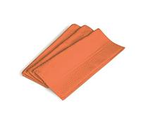 Excelsa Caldo Tappeto Bagno, Cotone, Arancio, 28x25x3 cm