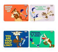 EXCELSA BEEP BEEP&WILLY COYOTE SET 4 TOVAGLIETTE DECORI VARI 43,5X29 CM