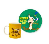EXCELSA BEEP BEEP&WILLY COYOTE SET MUG E PIATTO