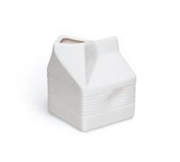 Excelsa Brick Lattiera, 250 ml, Ceramica, Bianco - NUOVO