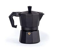 Excelsa Caffettiera Chicco, Alluminio, Nero, 3 Tazze