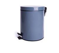 Excelsa Cleany Pattumiera, 5 lt, Plastica, Grigio, 23x22x29 cm