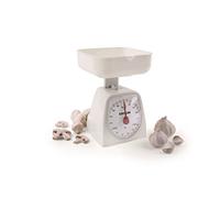 Excelsa Colors Bilancia Meccanica, 3 kg, ABS, Bianco, 15x14x18 cm