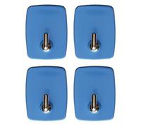 Excelsa Confezione 4 Ganci Colorati, Plastica, Multicolore