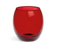 Excelsa Corinto Set 6 Bicchieri Acqua, Rosso, 400 ml, 6 unità (Confezione da 1)