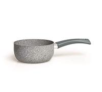 Excelsa Country Rock Casseruola 1 Manico 16 cm, Alluminio, Grigio