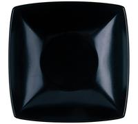 Excelsa Eclipse Piatto Fondo, Ceramica, Nero