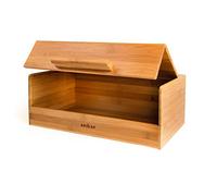 Excelsa Eco Living Portapane con Coperchio a Ribalta, Legno