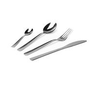 Excelsa Eco Servizio 24 Posate, Acciaio Inossidabile, Argento