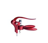 Excelsa Enoteque Levatappi a Leva, Rosso Metallizzato, 18.5x13.5x4 cm