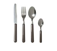 Excelsa Fashion Servizio 24 Posate, Acciaio Inossidabile, Grigio